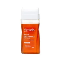 Acorelle Roll On cire naturelle orientale Ylang Ylang et sucre - 100 ml