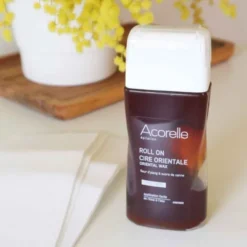 Acorelle Roll On cire naturelle orientale Ylang Ylang et sucre - 100 ml