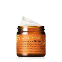 Antipodes Crème solaire aux Céramides Supernatural SPF50 + - 60 ml