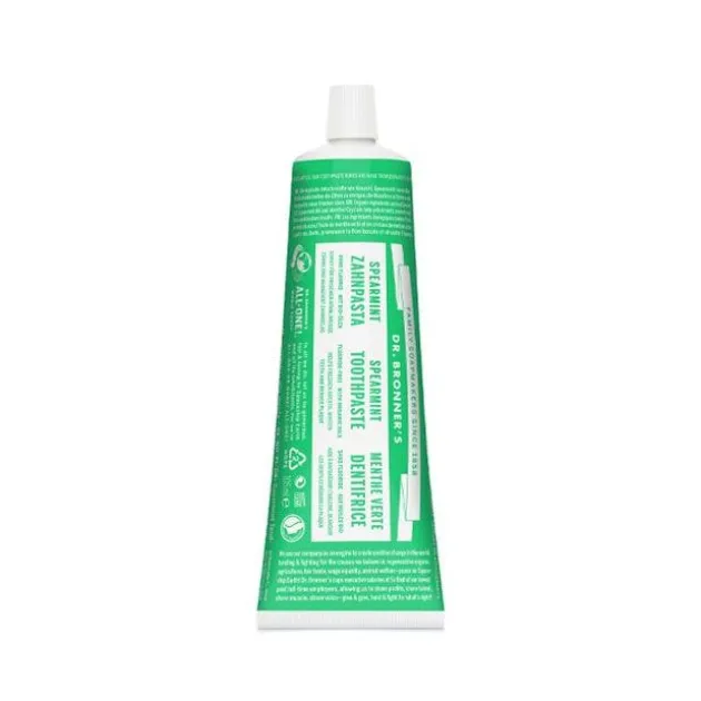 Dr Bronner Dentifrice bio à la menthe - 140g