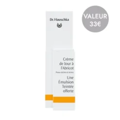 Dr. Hauschka Duo crème de jour à l'abricot + émulsion teintée offerte
