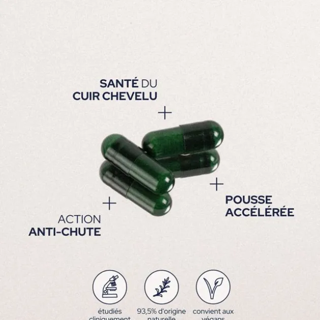 Epycure Gélules Cure cheveux & ongles