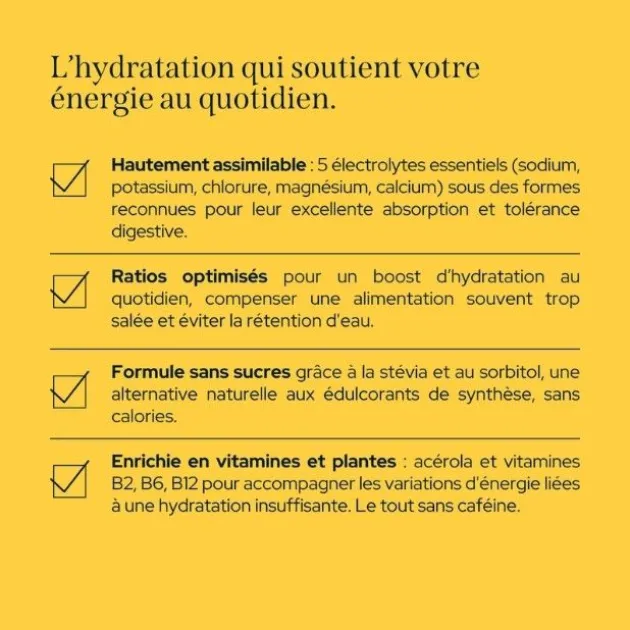 Epycure Électrolytes Énergie Mangue Passion - 20 pastilles