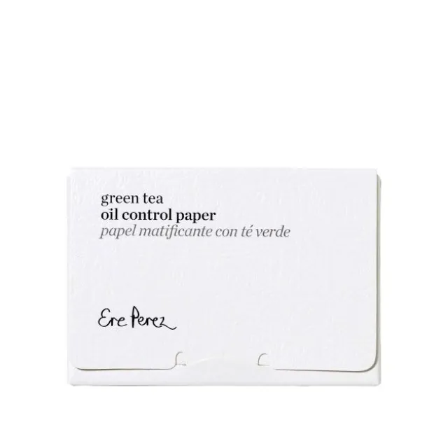 Ere Perez Papier Matifiant Green Tea Oil Control - 50 feuilles