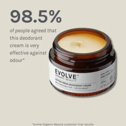 Evolve Beauty Déodorant naturel Cotton Fresh - 30 ml