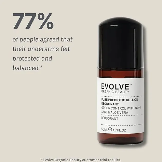 Evolve Beauty Déodorant roll-on Pure Prebiotic - 50 ml