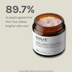 Evolve Beauty Poudre nettoyante Enzyme + Vitamin C - 70 g