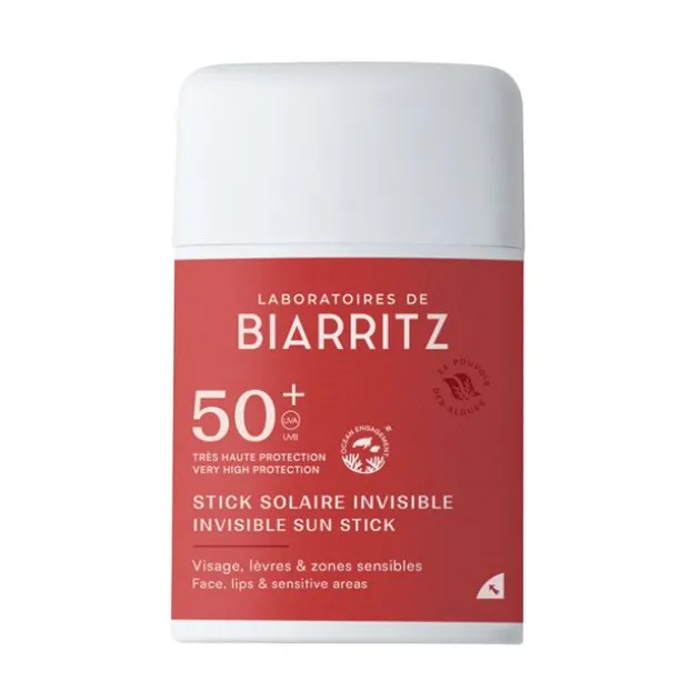 Laboratoires de Biarritz Stick solaire invisible SPF50+ - 10 g