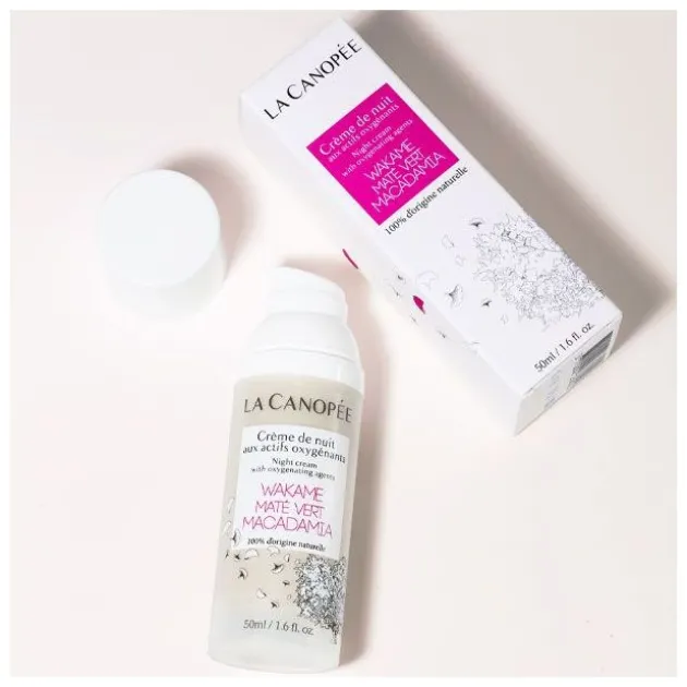 La Canopée Crème De Nuit Aux Actifs Oxygénants - 50 ml