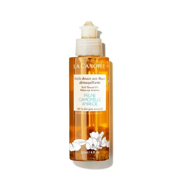La Canopée Huile Démaquillante Douce Aux Fleurs - 120 ml