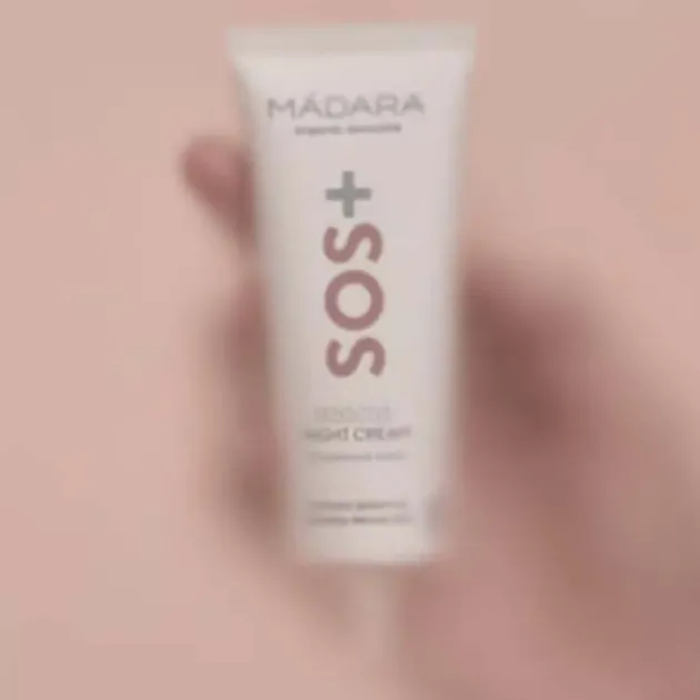 Madara Cosmétiques Crème de nuit SOS+ Sensitive - 70 ml