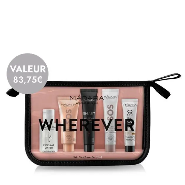 Madara Cosmétiques Trousse beauté bio Wherever travel set - Format Voyage