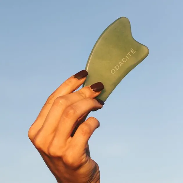 Odacité Crystal Gua Sha Aventurine Verte