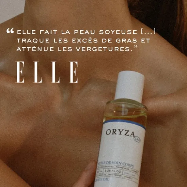 Oryza Lab Huile de soin corps - 100 ml