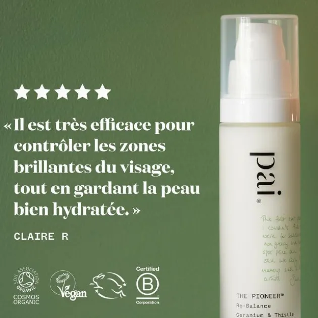 Pai Skincare Crème visage bio régulatrice The Pioneer - 50 ml