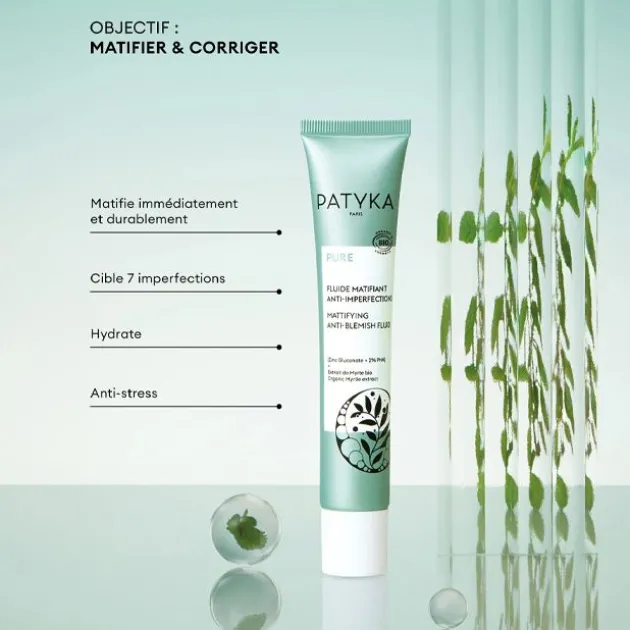 Patyka Fluide Matifiant Anti-imperfections - 40 ml