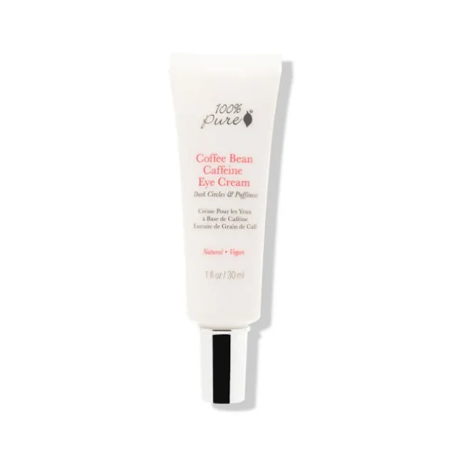 100% Pure Crème Contour Des Yeux À La Caféine - 30 ml
