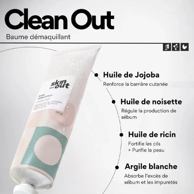 Skin & Out Baume démaquillant Clean Out - 100 ml