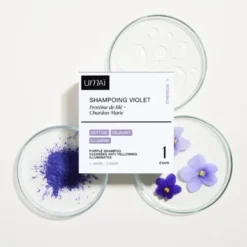 Umaï Shampoing violet solide - 80 g