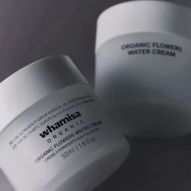 Whamisa Crème hydratante Water Cream aux fleurs bio fermentées - 50 ml