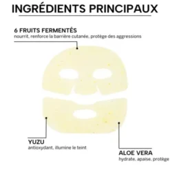 Whamisa Masque visage Hydrogel aux fruits bio fermentés - 33 g
